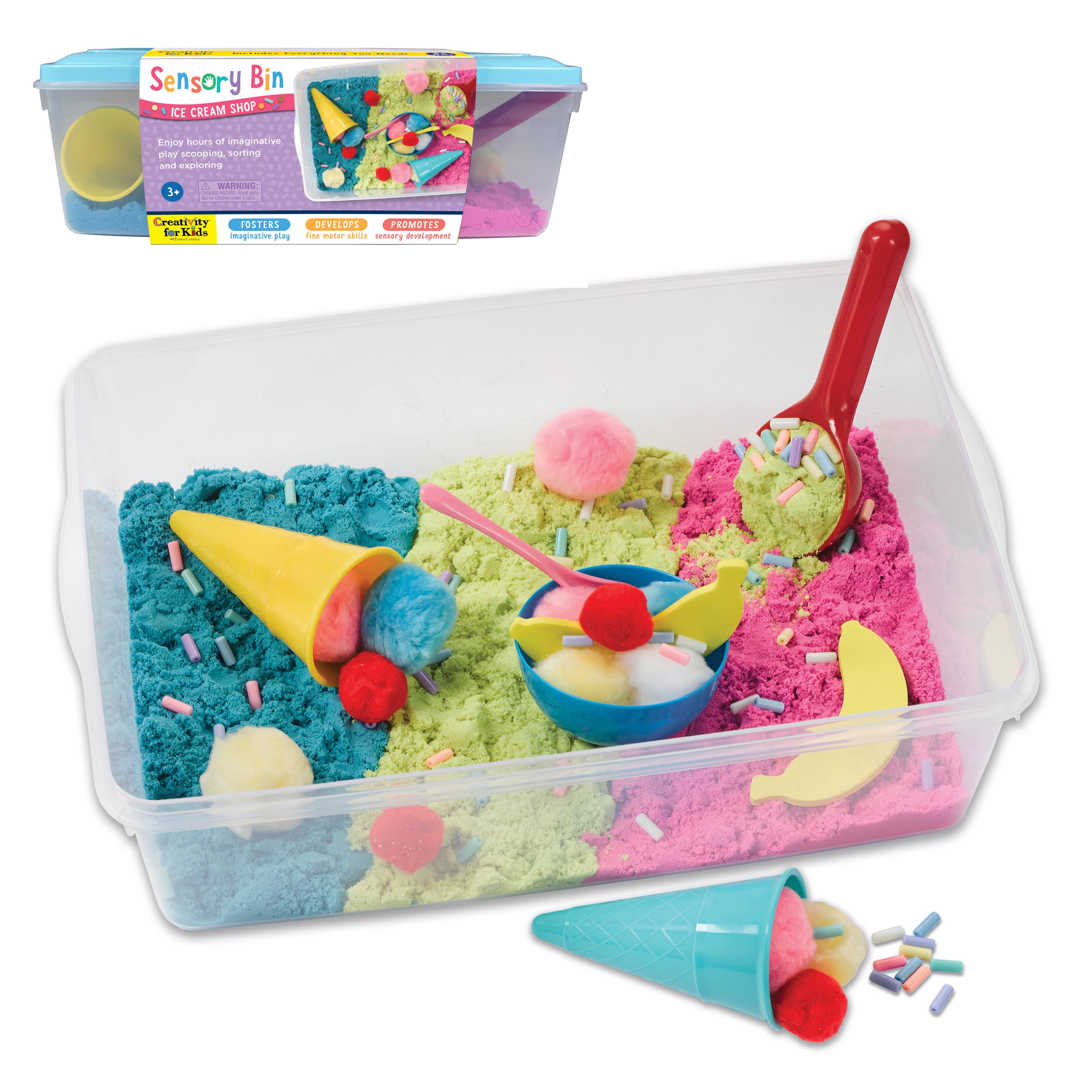 Creativity for Kids Sensory Bin Ice Cream Shop- Child & Toddler