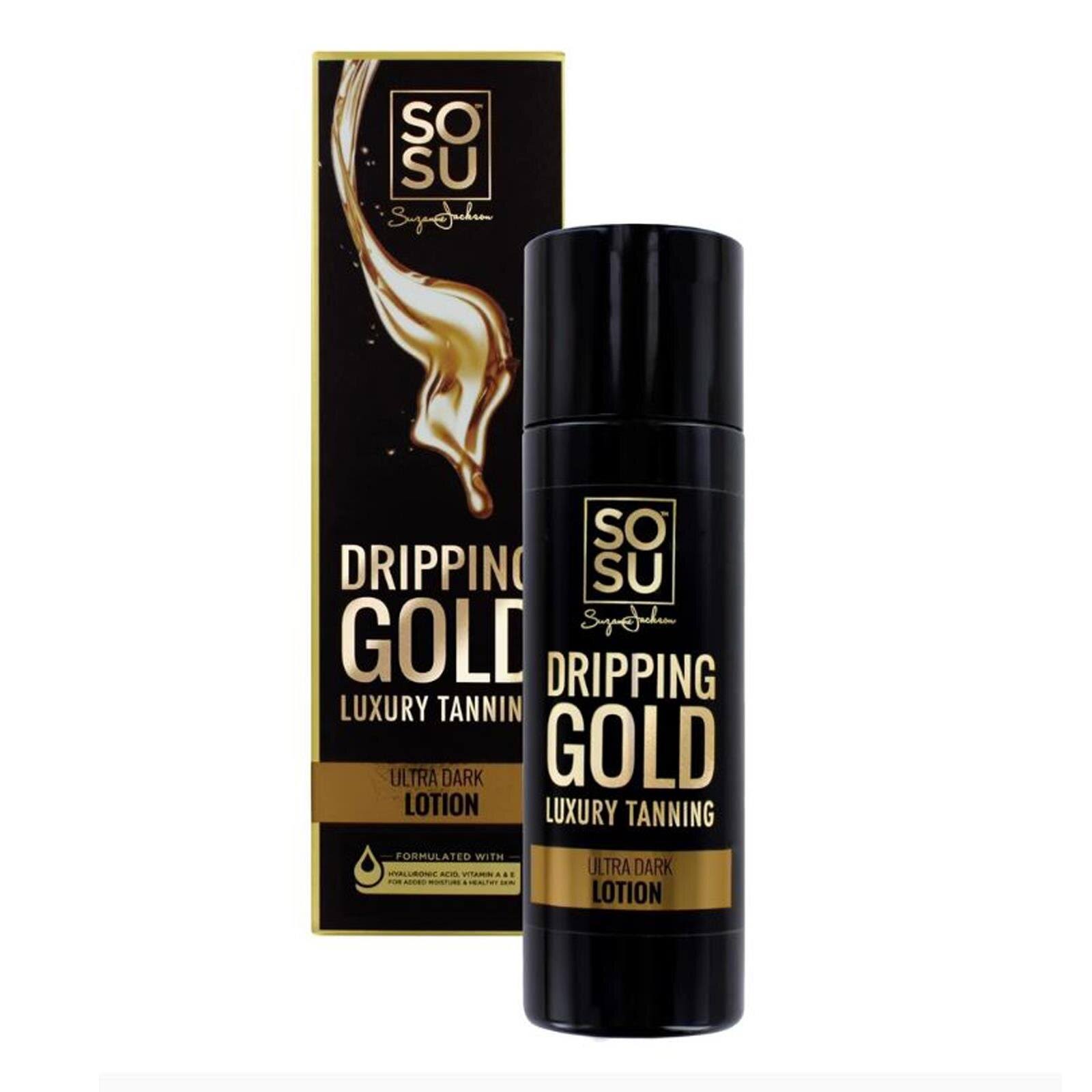 SOSU Dripping Gold Luxury Tanning Lotion Ultra Dark