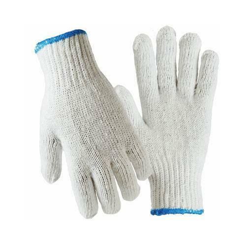 String Knit Work Gloves, Ambidextrous, Men's L