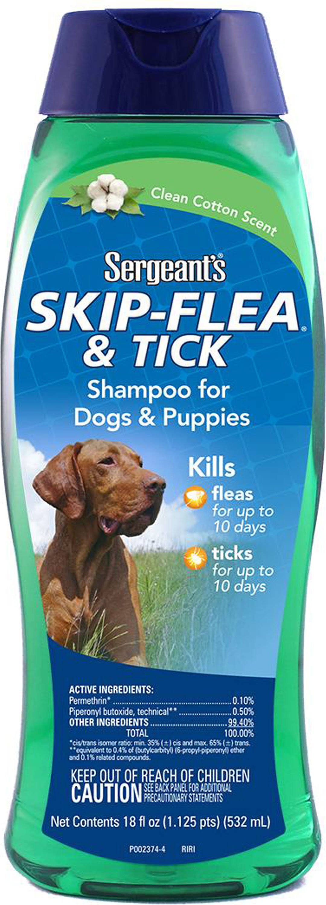 Sergeant's Skip-flea and Tick Dog Shampoo - 18oz