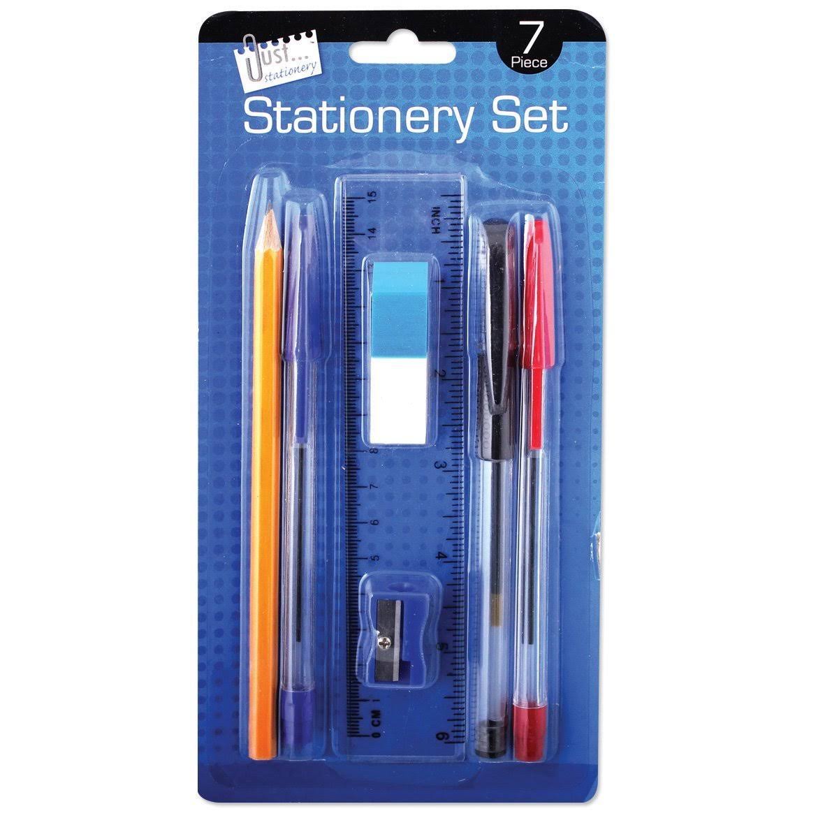 Just Stationery Set - 7 Pieces