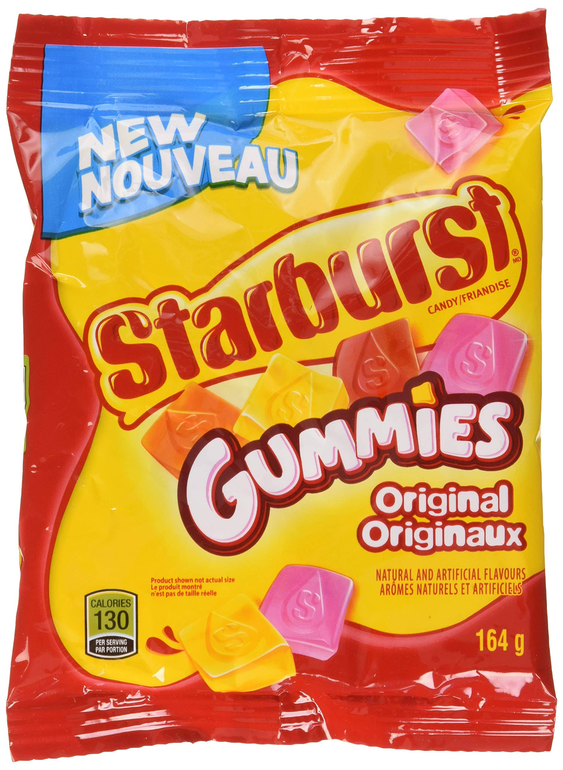 Starburst Gummies Original Candy 164g/5.8oz Imported from Canada