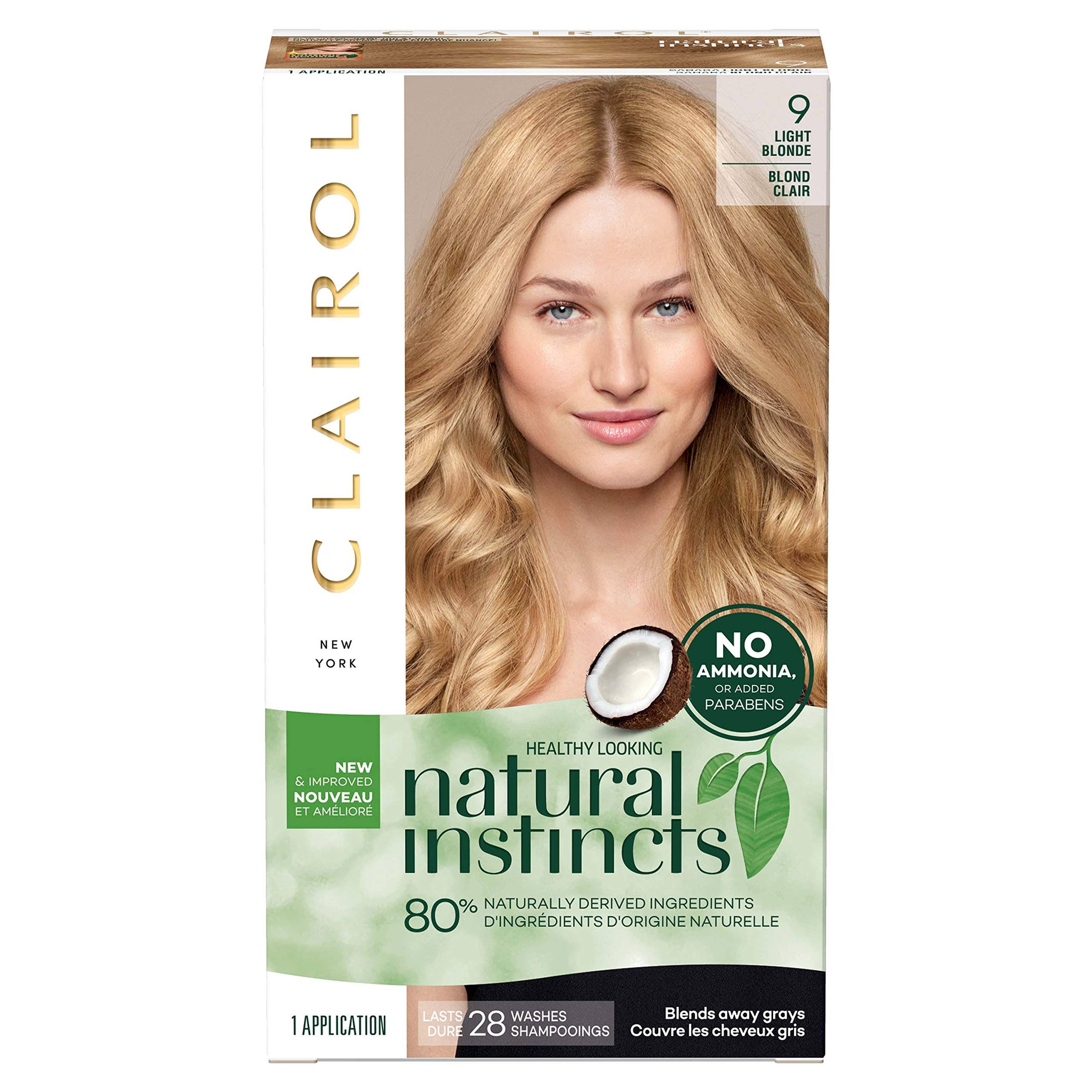 Clairol Natural Instincts Non-Permanent Hair Color - 9 Light Blonde
