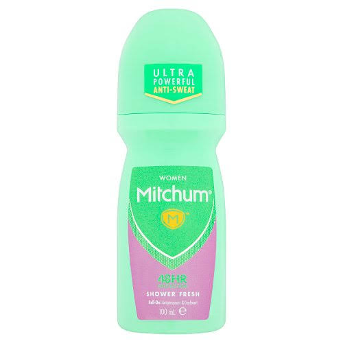 Mitchum Women 48HR Protection Anti Perspirant and Deodorant Roll On - Shower Fresh, 100ml