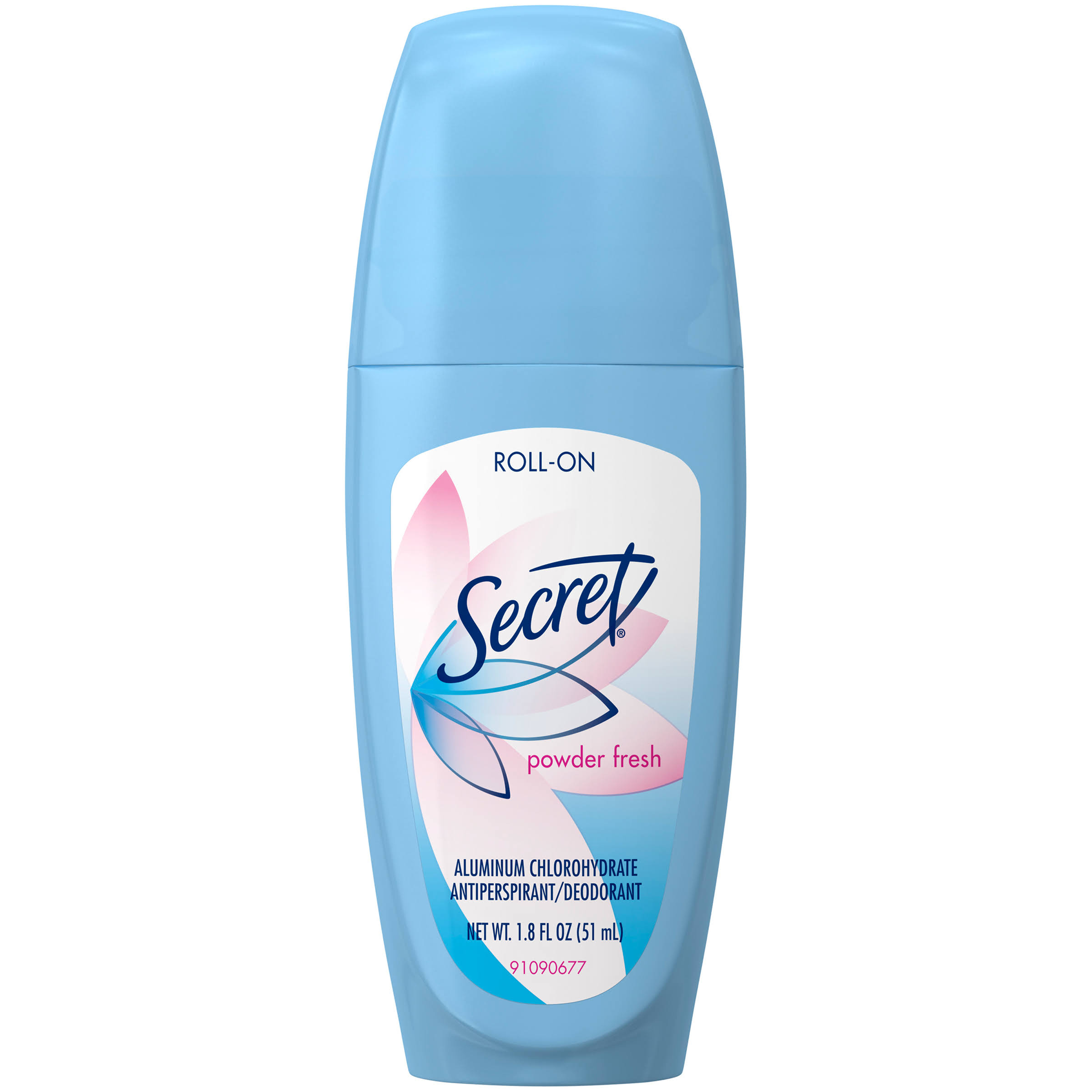 Secret Roll On Antiperspirant and Deodorant - Powder Fresh, 50ml