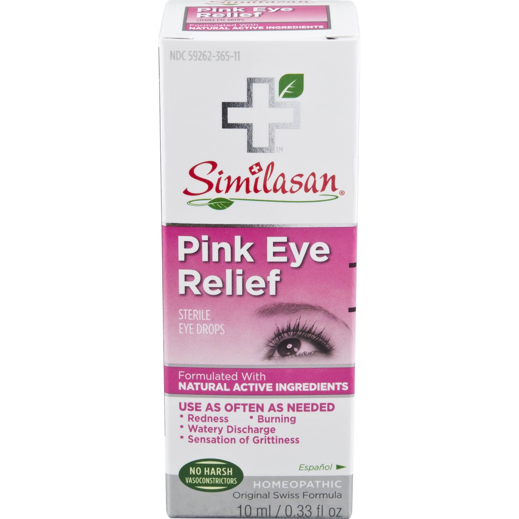 Similasan Pink Eye Relief Eye Drops - 0.33 oz dropper