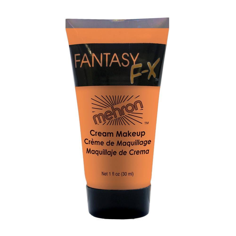 Mehron Fantasy FX Cream Water Based Makeup - 1oz, Orange
