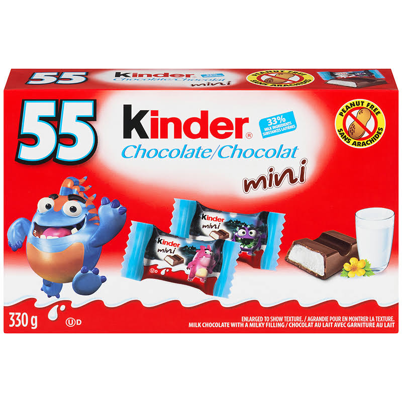 Kinder Mini Halloween Chocolate Bar - 330g