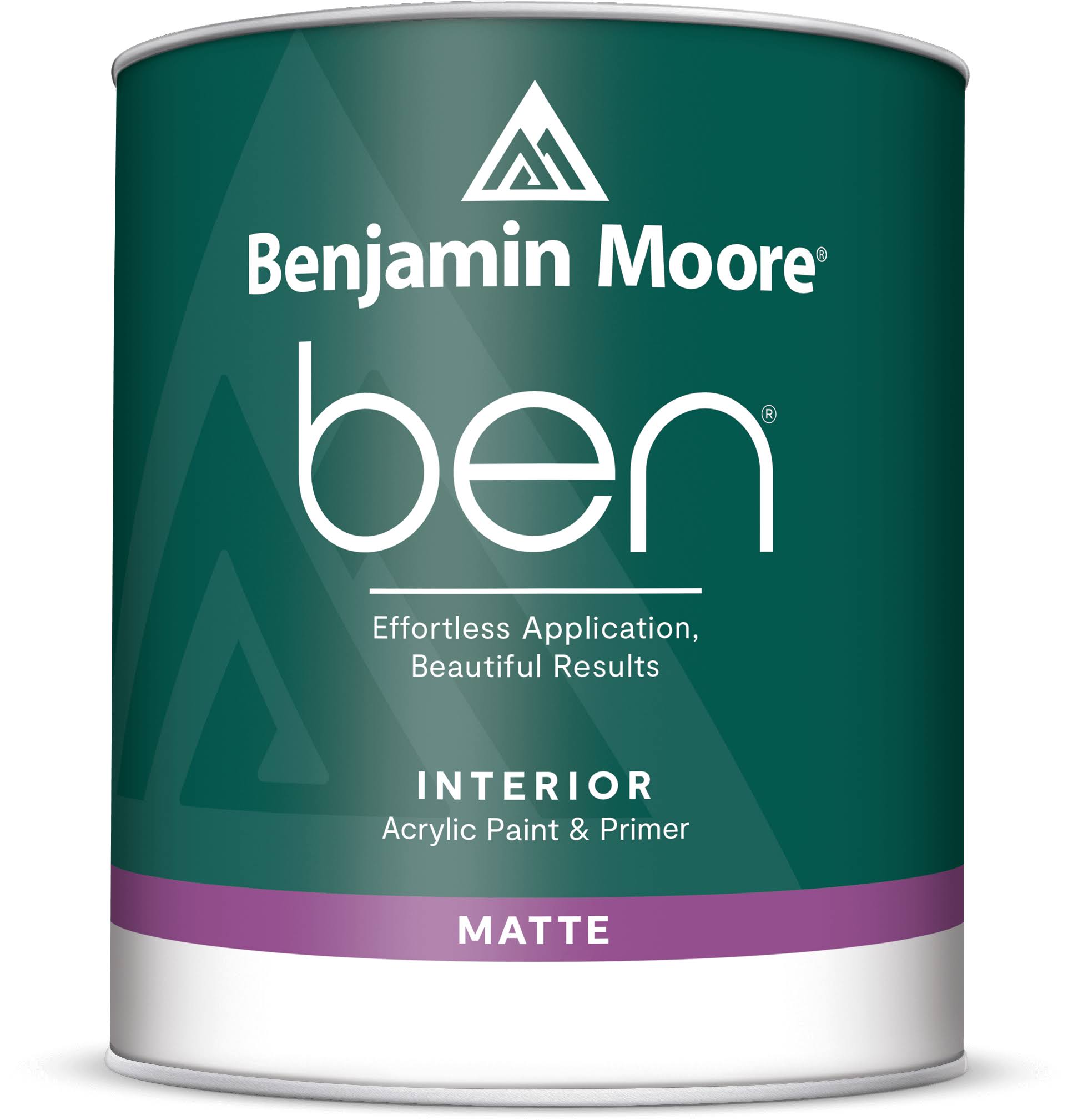 Benjamin Moore Ben Matte Base 1 Paint and Primer Interior 1 qt