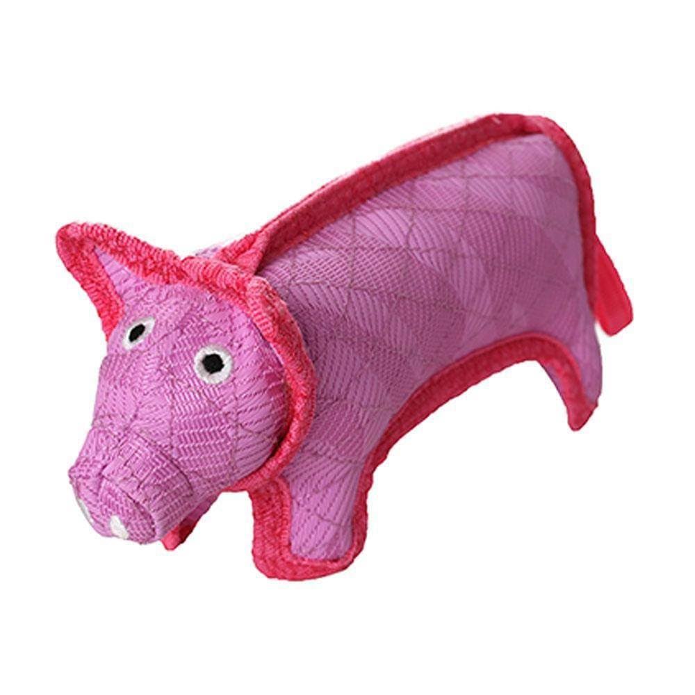 DuraForce Pig Dog Toy - Pink - One Size