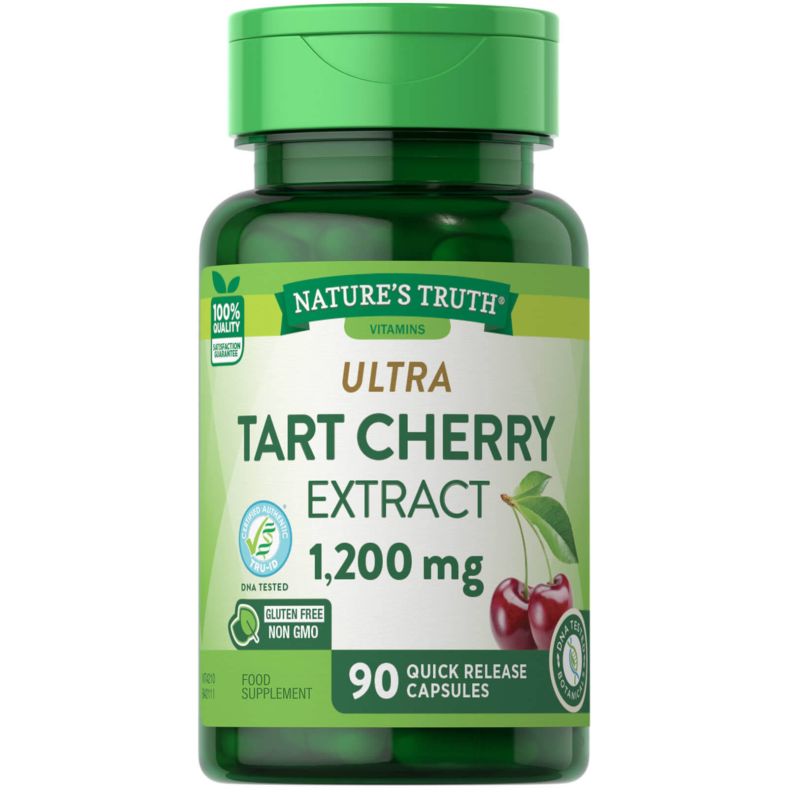 Nature's Truth Ultra Tart Cherry Extract Dietary Supplement - 1200mg, 90ct