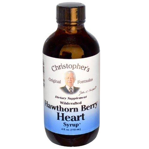 Dr. Christopher's Formulas Hawthorn Berry Heart Syrup - 4oz