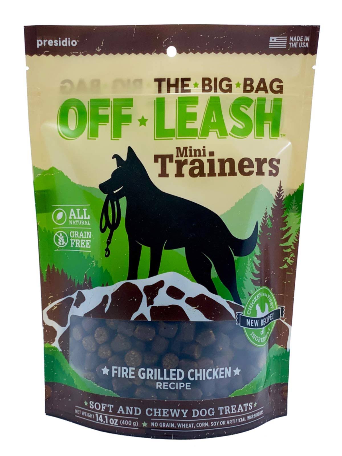 Off Leash Mini Trainers Dog Treats 14 oz / Grilled Chicken