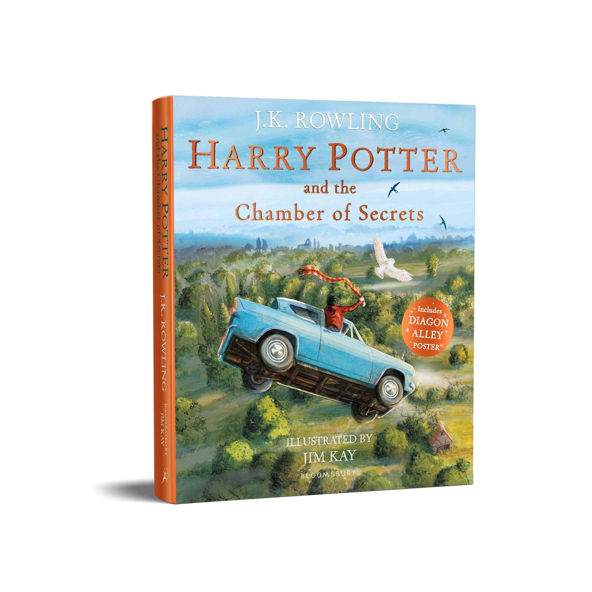 Harry Potter and the Chamber of Secrets: Illustrated Edition - J.K. Rowling