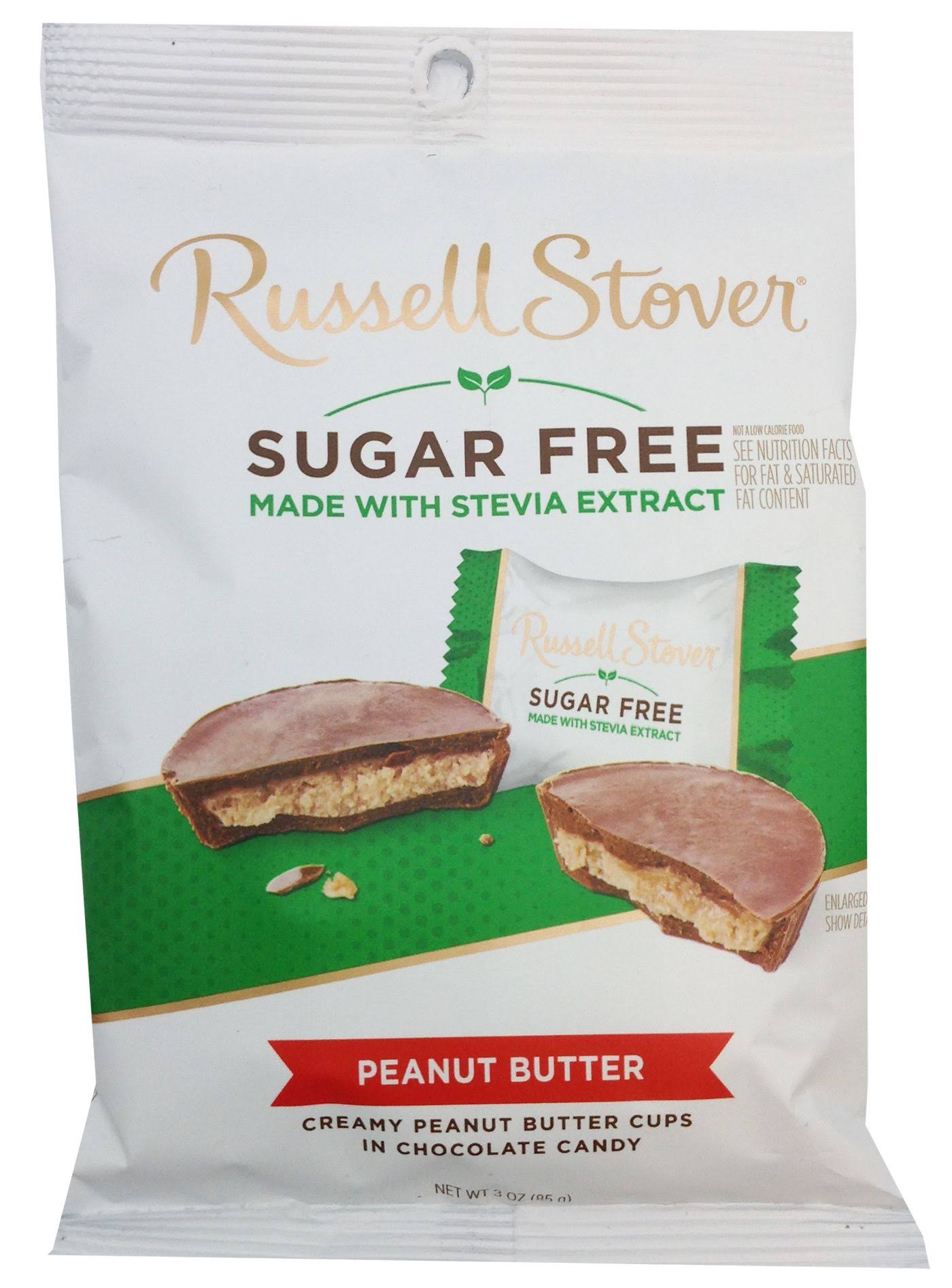 Russell Stover Sugar-Free Peanut Butter Cups - 3oz