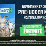 Play as a buff goat in Fortnite thanks to Goat Simulator 3