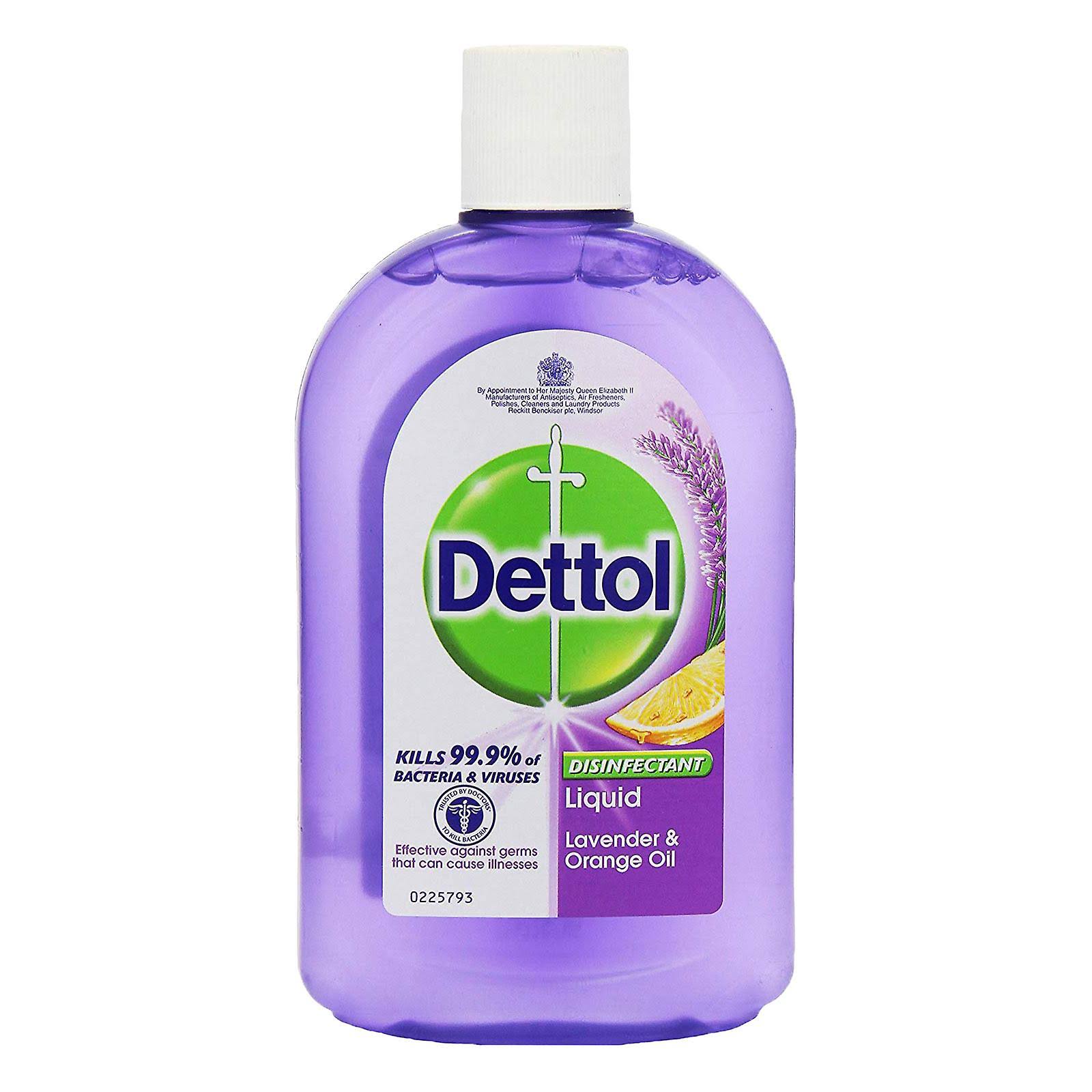 Dettol Disinfectant Liquid - Lavender and Orange Oil, 500ml