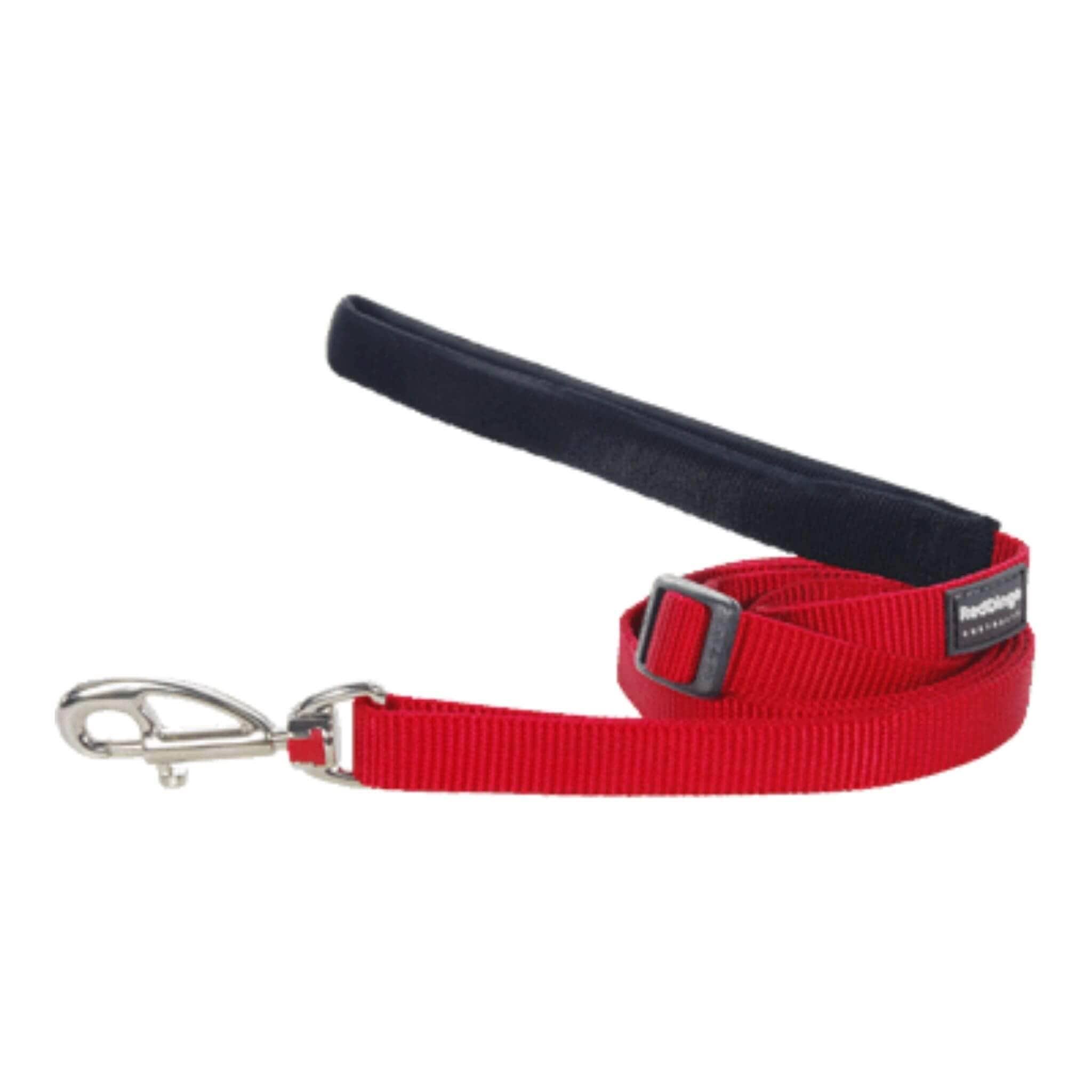 Red Dingo Classic Dog Lead Red Small