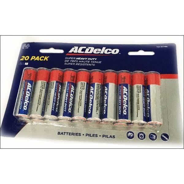 AC Delco AA Batteries - 20 ct