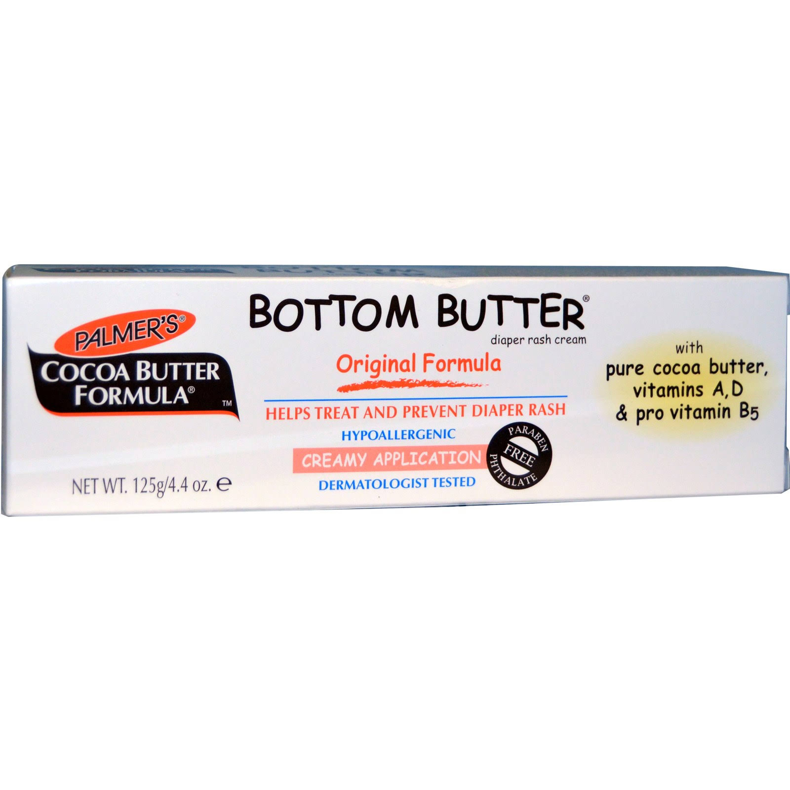 Palmers Cocoa Butter Formula Bottom Butter, Creamy Application - 4.4 oz