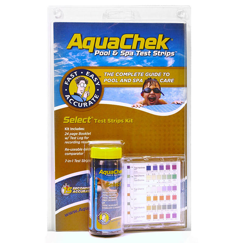 AquaChek Select 7 In 1 Pool and Spa Test Strips Kit
