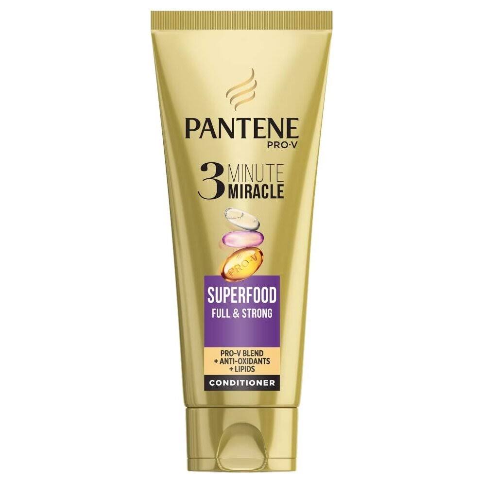 Pantene Superfood Full & Strong 3 Minute Miracle Conditioner 200ml