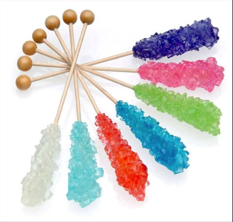 Assorted Rock Candy On A Stick 23g