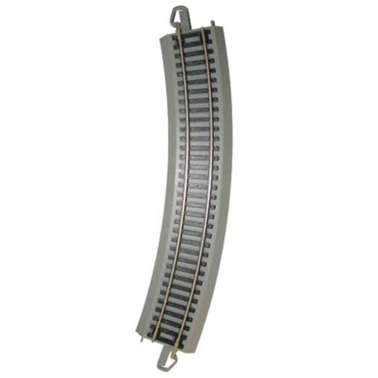 Bachmann Trains Snap-Fit E-Z Track 18 Radius Curved Track - 50pcs