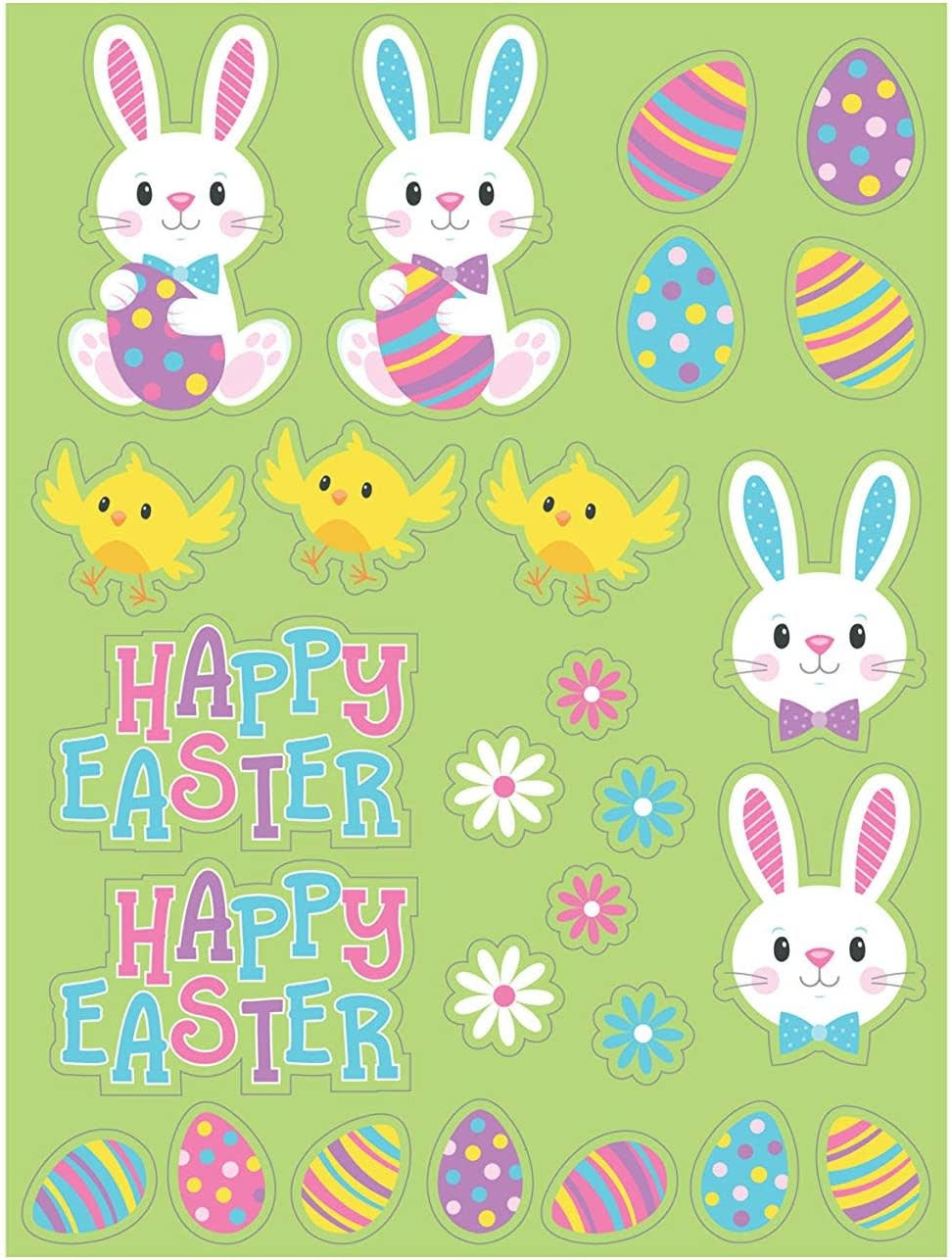 Creative Converting Easter Stickers 48 ct