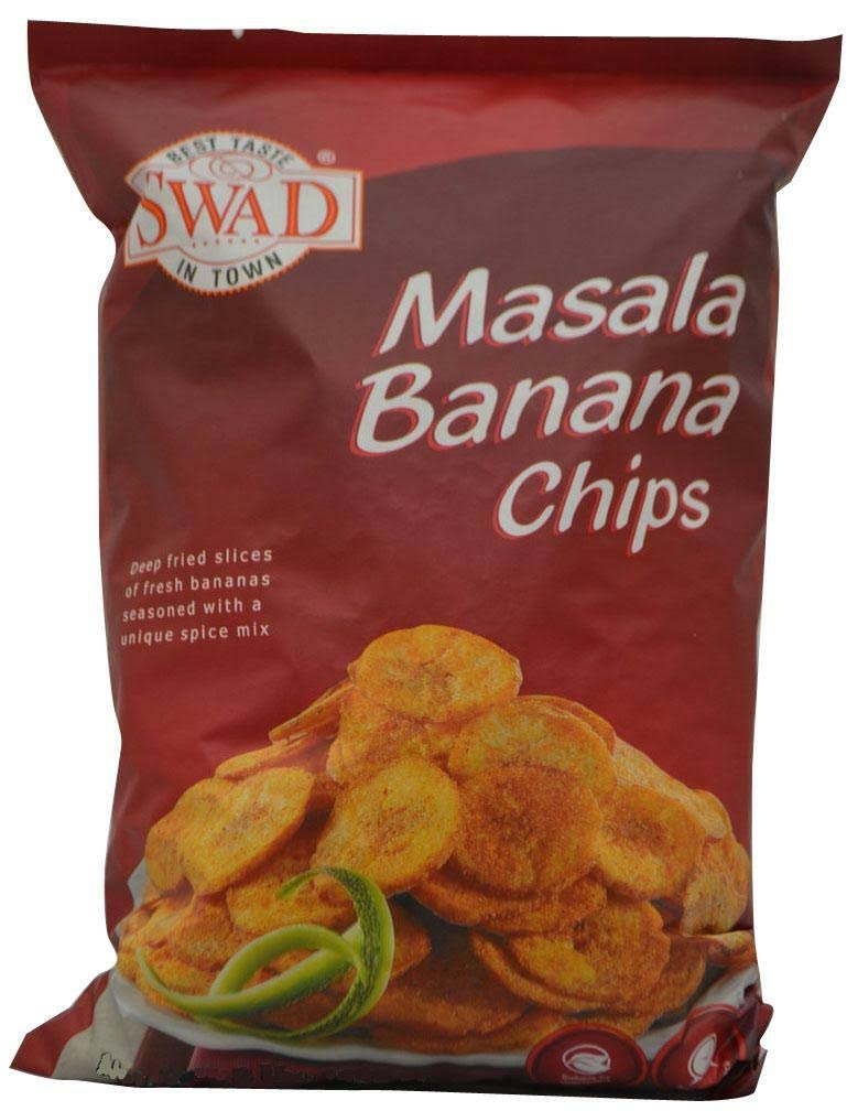 Swad Masala Banana Chips - 10oz., 283g. (Pack of 2)