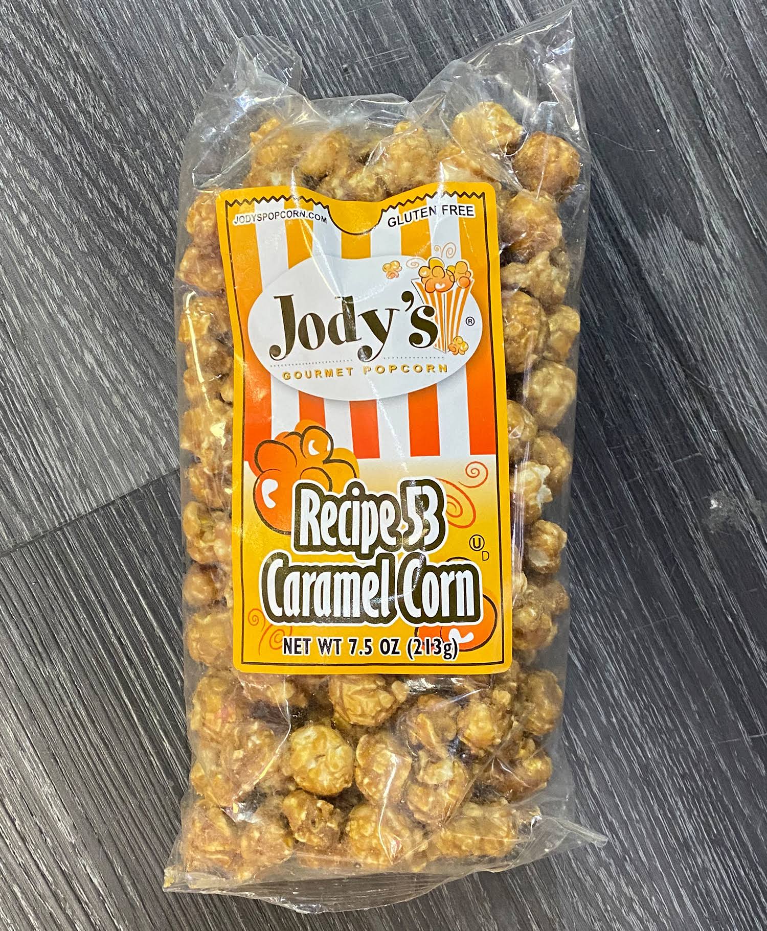 Jodys Popcorn Recipe 53 Caramel Popcorn - 7.5oz, Pack of 12