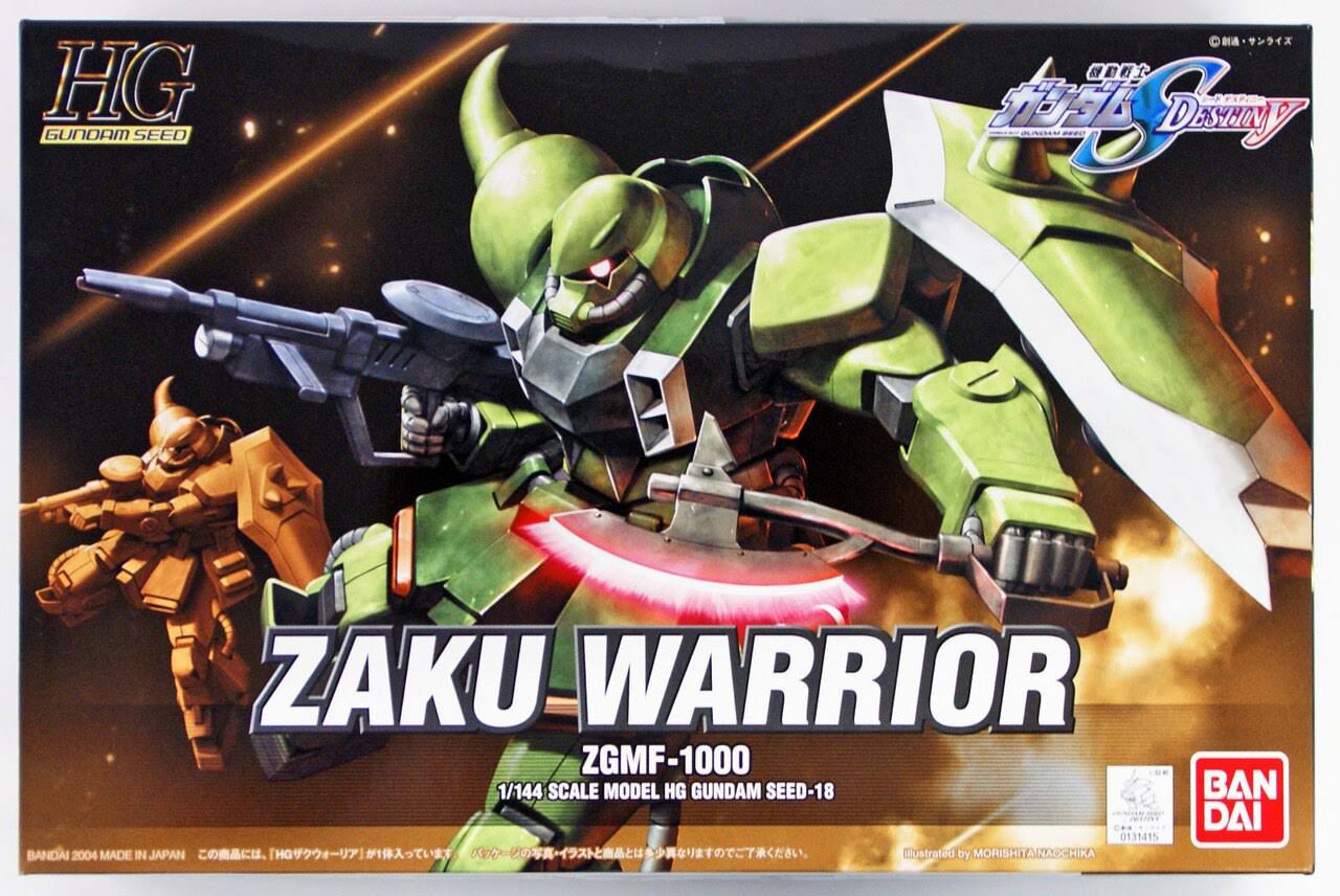 Bandai HG Gundam Seed Zaku Warrior 1/144 Scale Kit