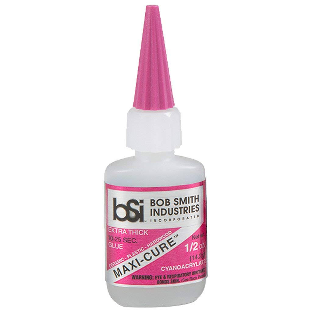 Bob Smith Industries Maxi-Cure Extra Thick Glue - 1/2oz