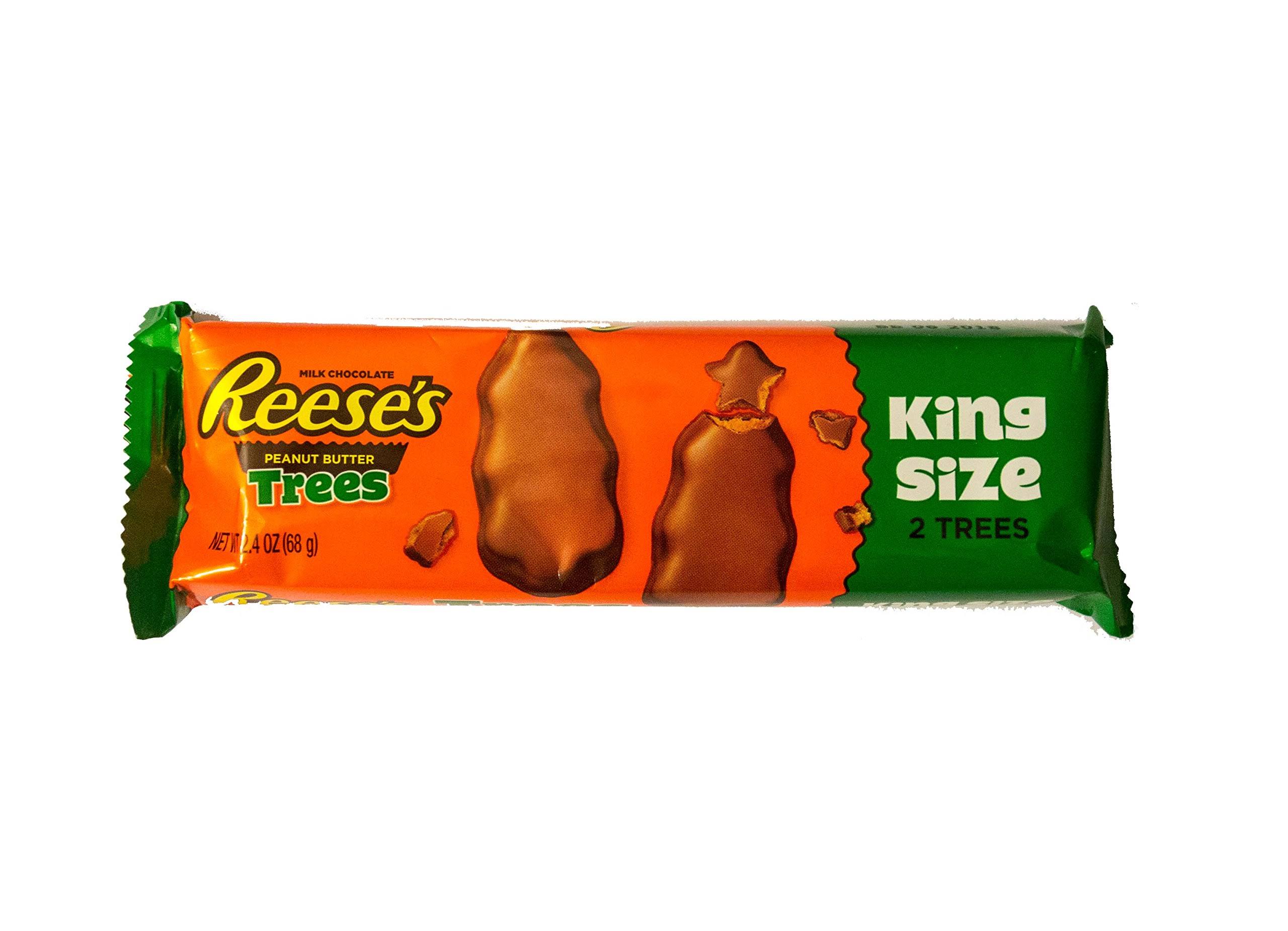 Reese's Milk Chocolate Peanut Butter Trees - King Size, 68g