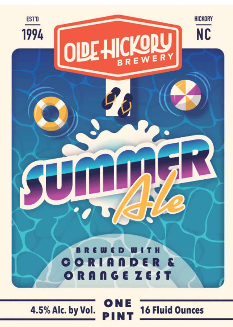 Olde Hickory Summer Ale Kristalweizen Wheat Ale | 16oz | North Carolina