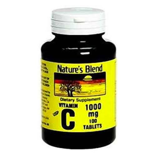 Nature's Blend Vitamin C Dietary Supplement Tablets - 100ct, 1000mg
