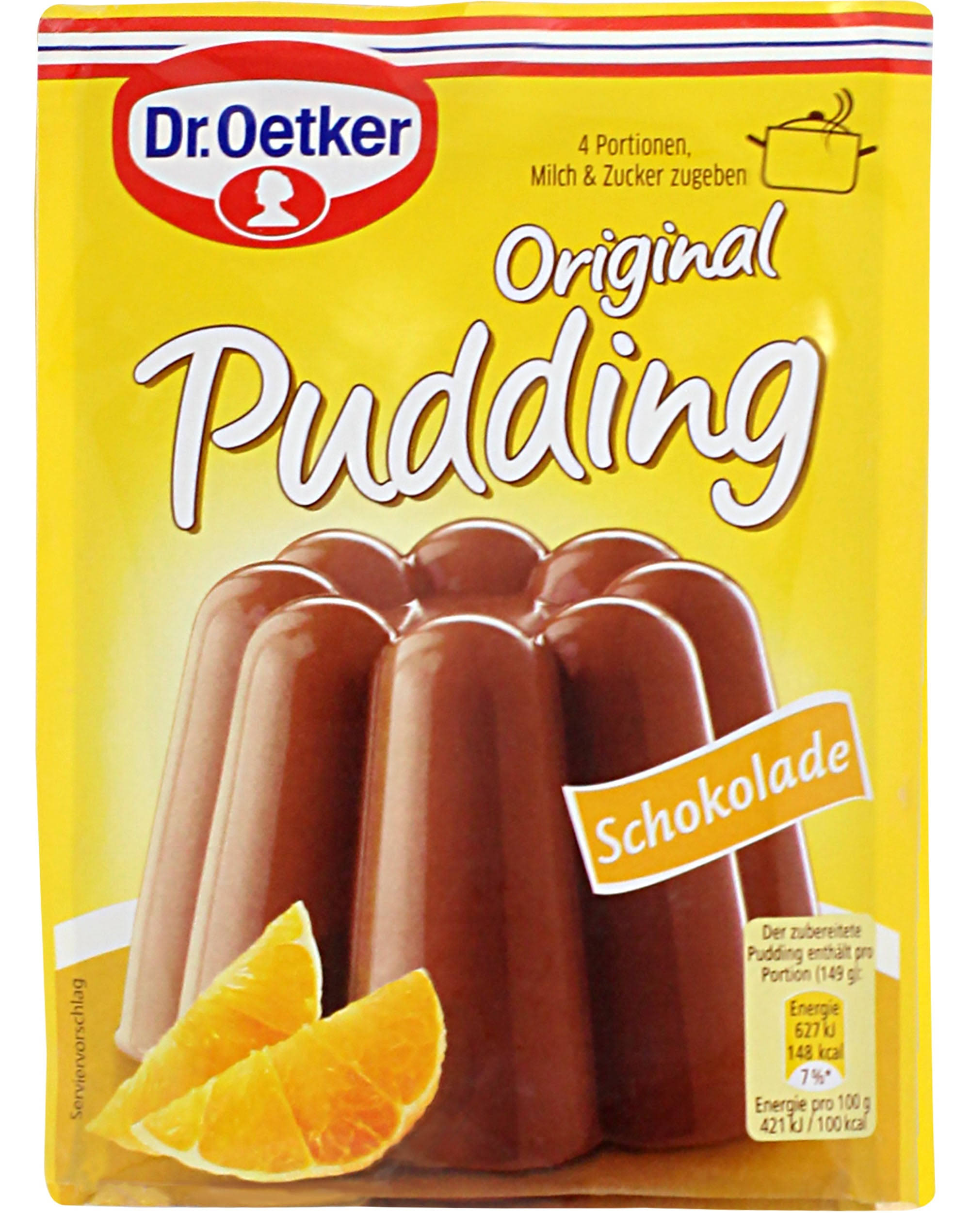 Dr Oetker Original Pudding - Chocolate, Pack of 3