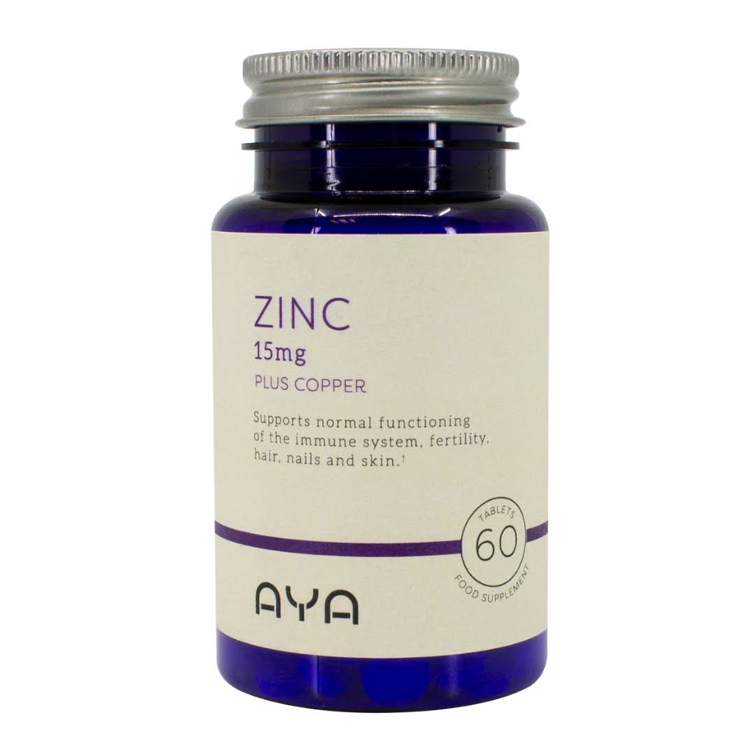 AYA - Zinc Oxide 15mg with Copper (60)