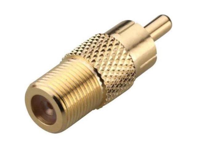 Radio Shack RCA Male-To-Female Connector Adapter - 2ct