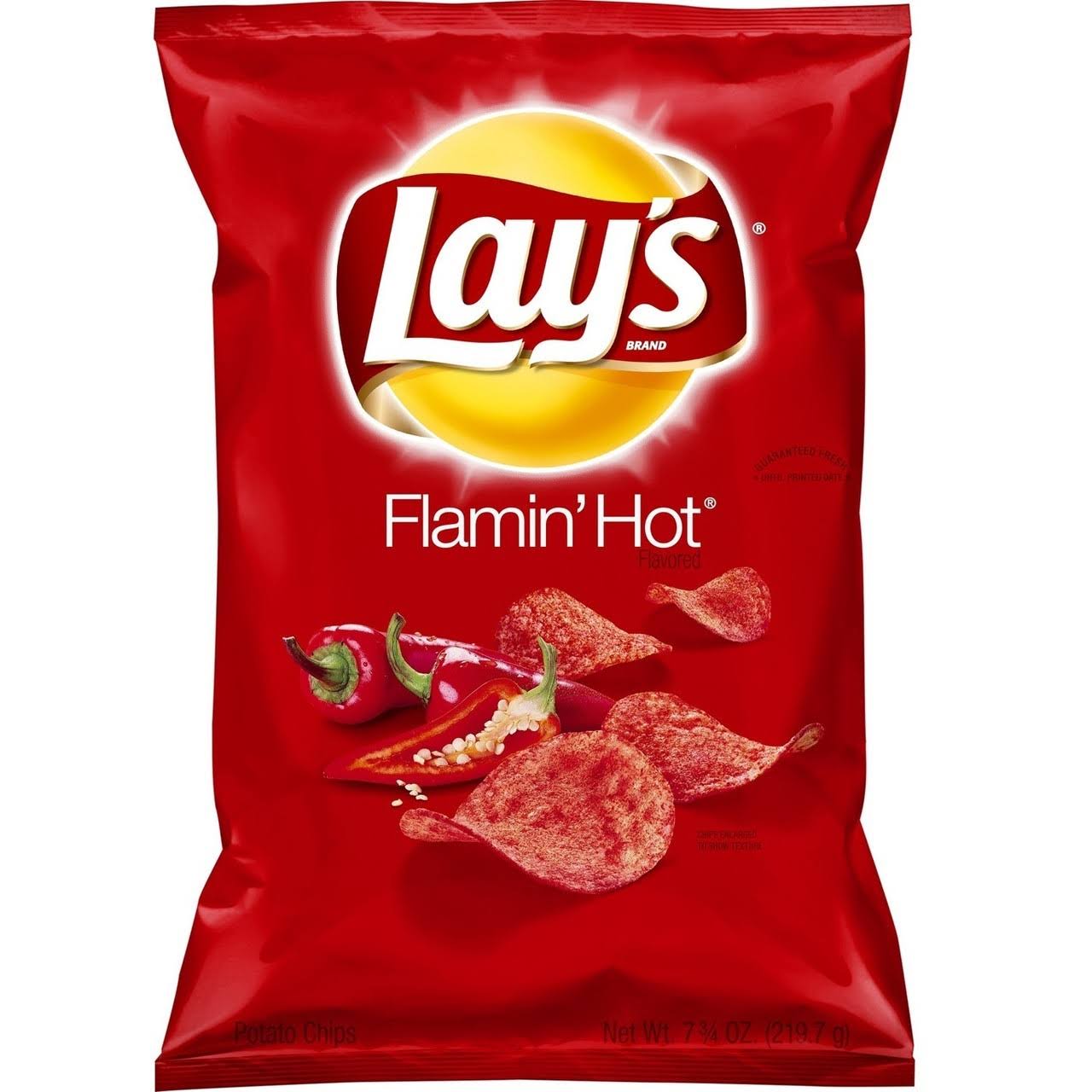 Lay's Potato Chips - Flamin' Hot Flavored, 7.75oz