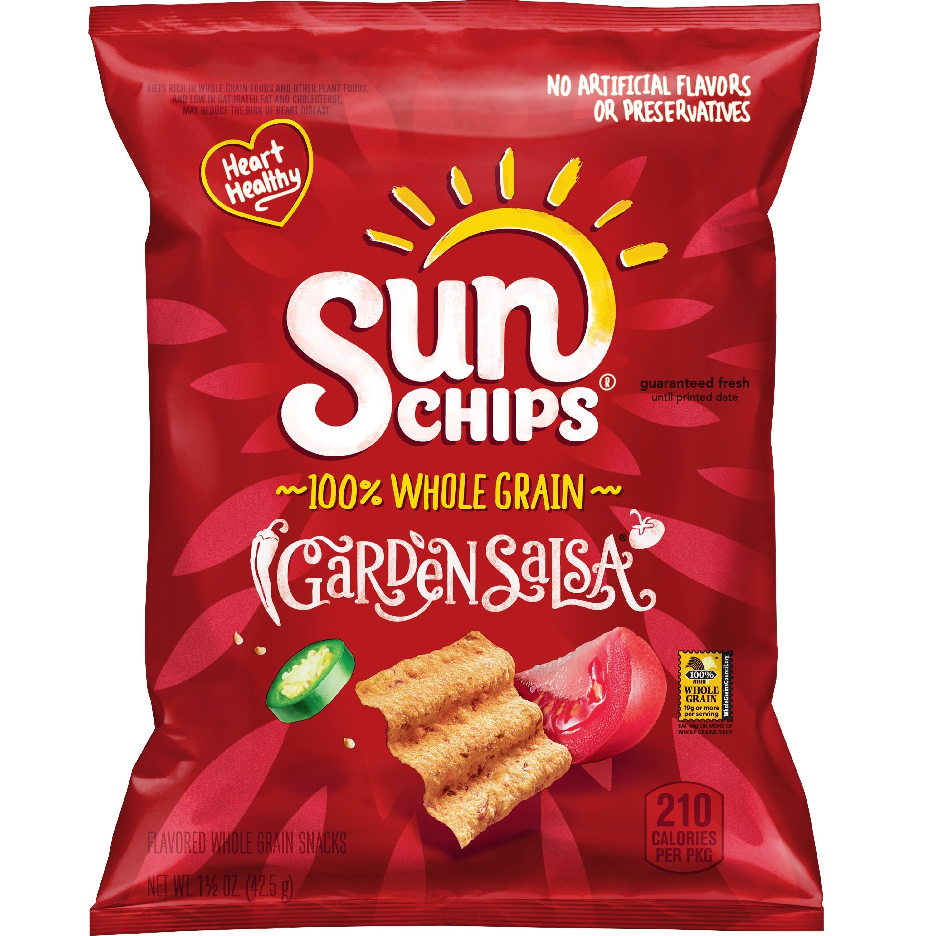 Sunchips Multigrain Snacks - Garden Salsa, 1.5oz
