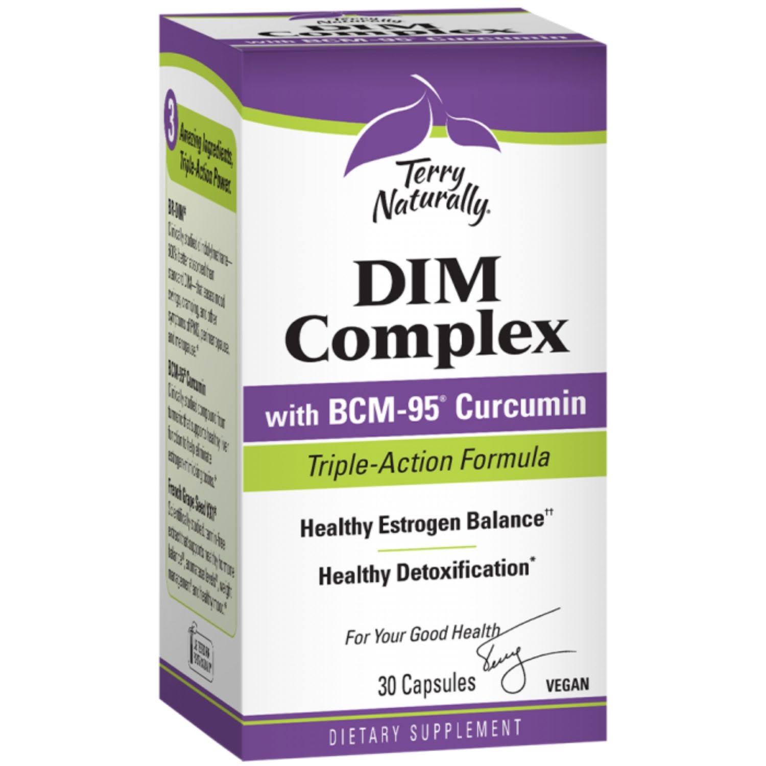 Terry Naturally Dim Complex with BCM-95 Curcumin 30 Capsules