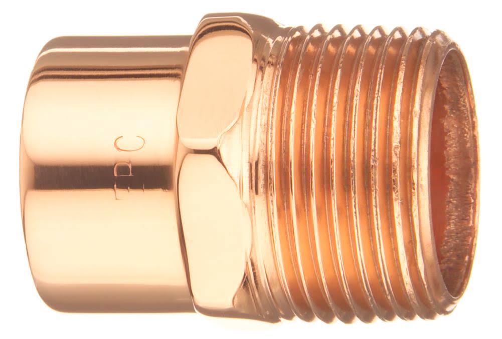 Elkhart 30302 3/8-Inch x 3/4-Inch Copper x Male Adapter