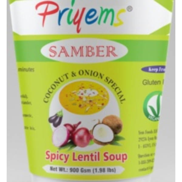Priyem Sambar - 2 lb