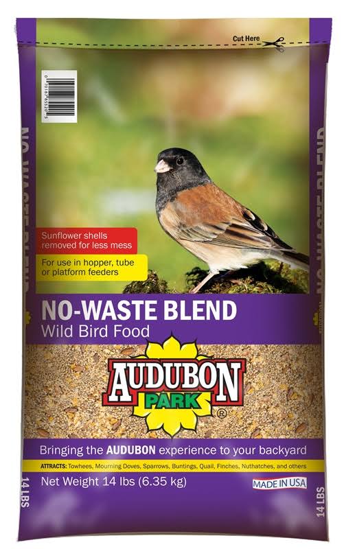 Audubon No-Waste Blend Bird Food - 14lb