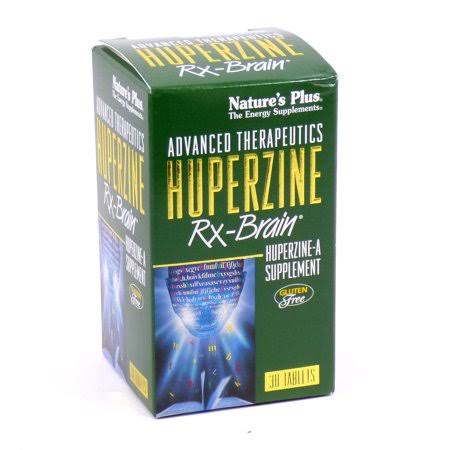 Nature's Plus Huperzine Rx-Brain Supplement - 30 Tablets