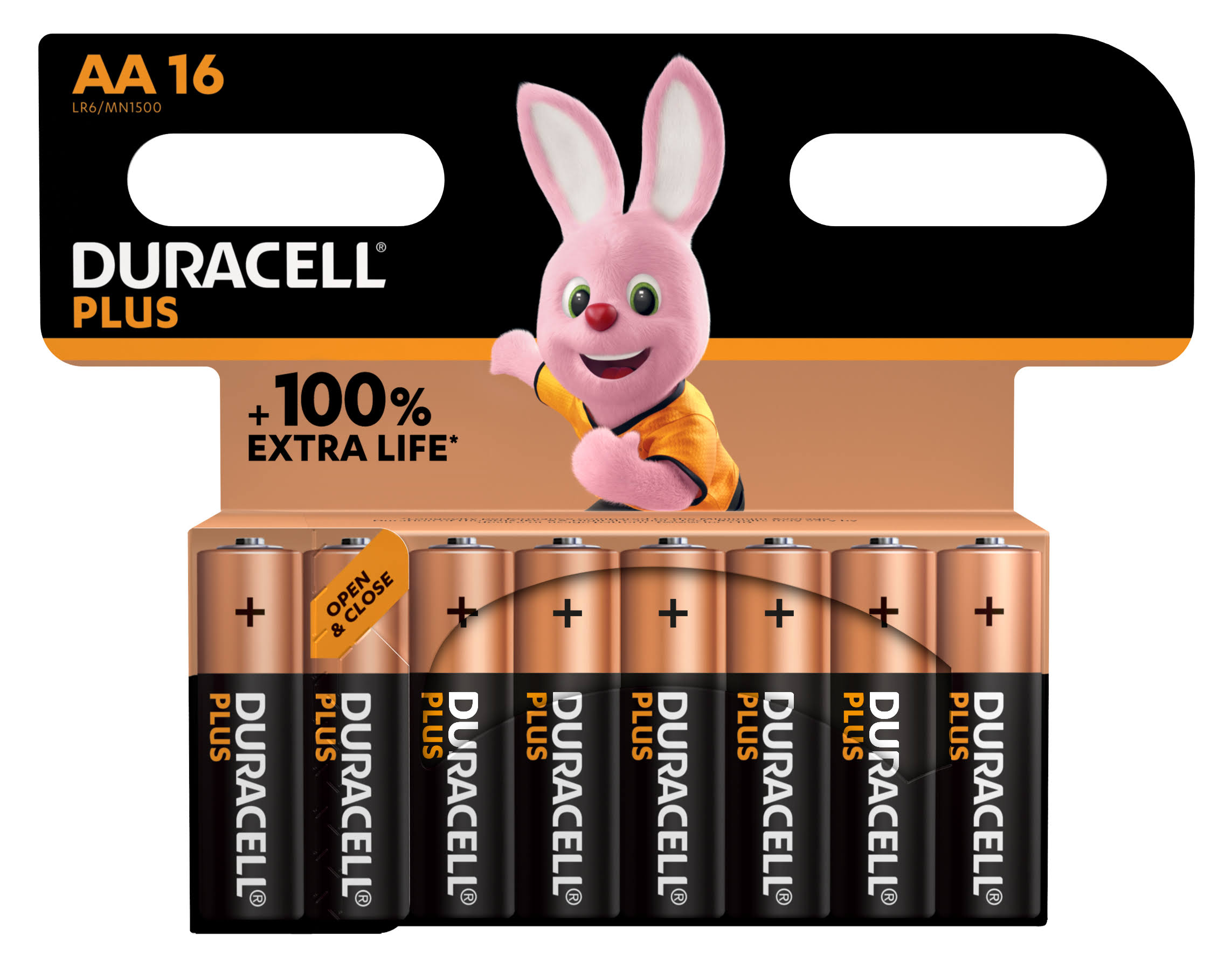 Duracell Plus 100 Single-use battery AA Alkaline Hardware/Electronic