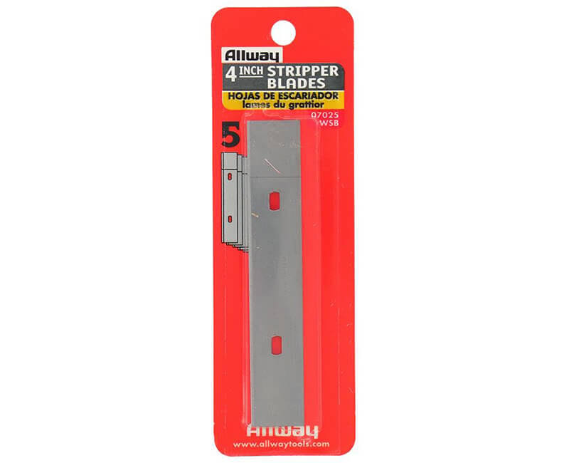 Allway Tool Replacement Universal Stripper Blades - 4"