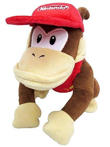 Nintendo Super Mario Diddy Kong Plush Toy - 9"