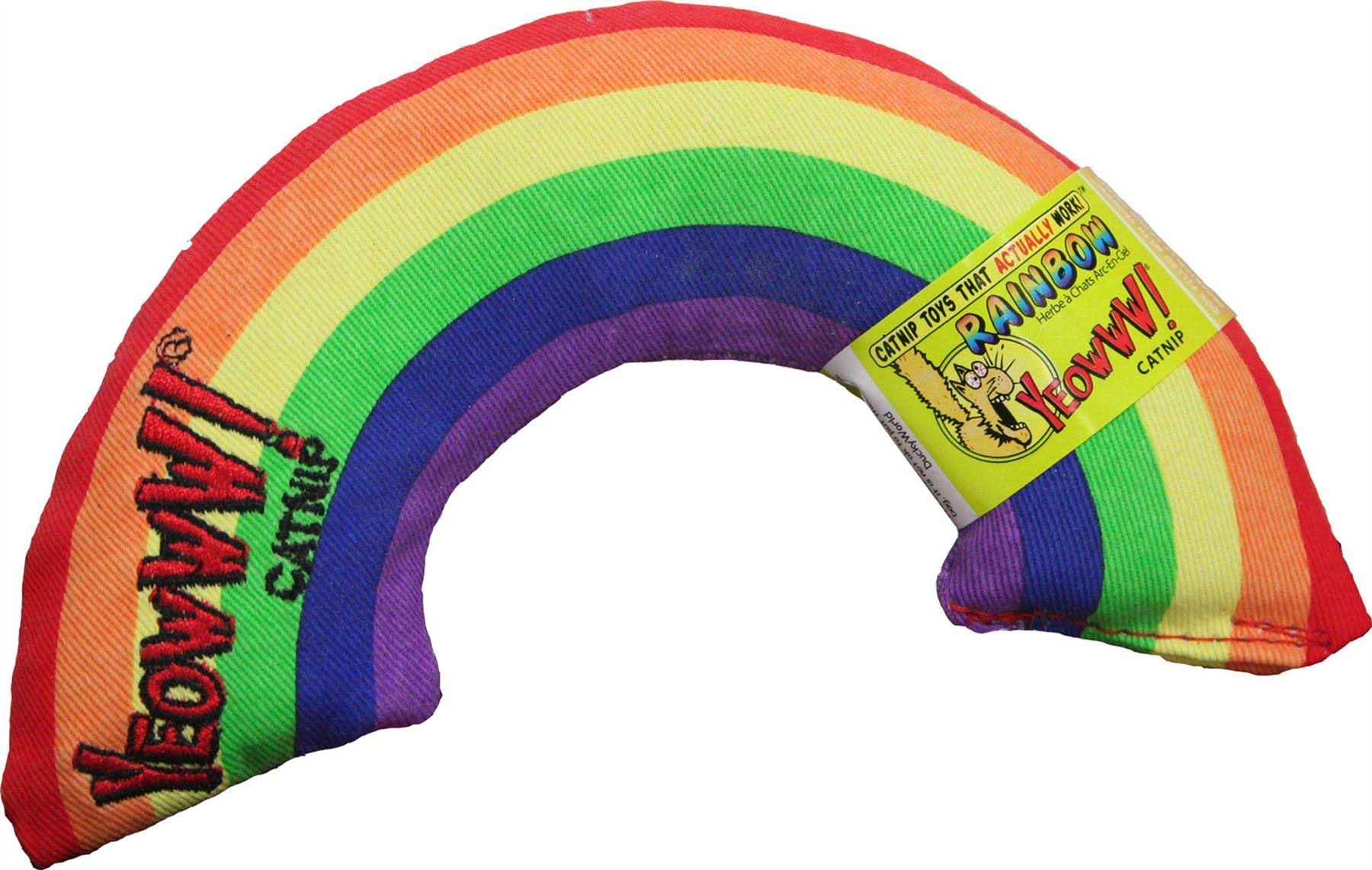 Duckyworld Yeowww Rainbow Catnip Toy